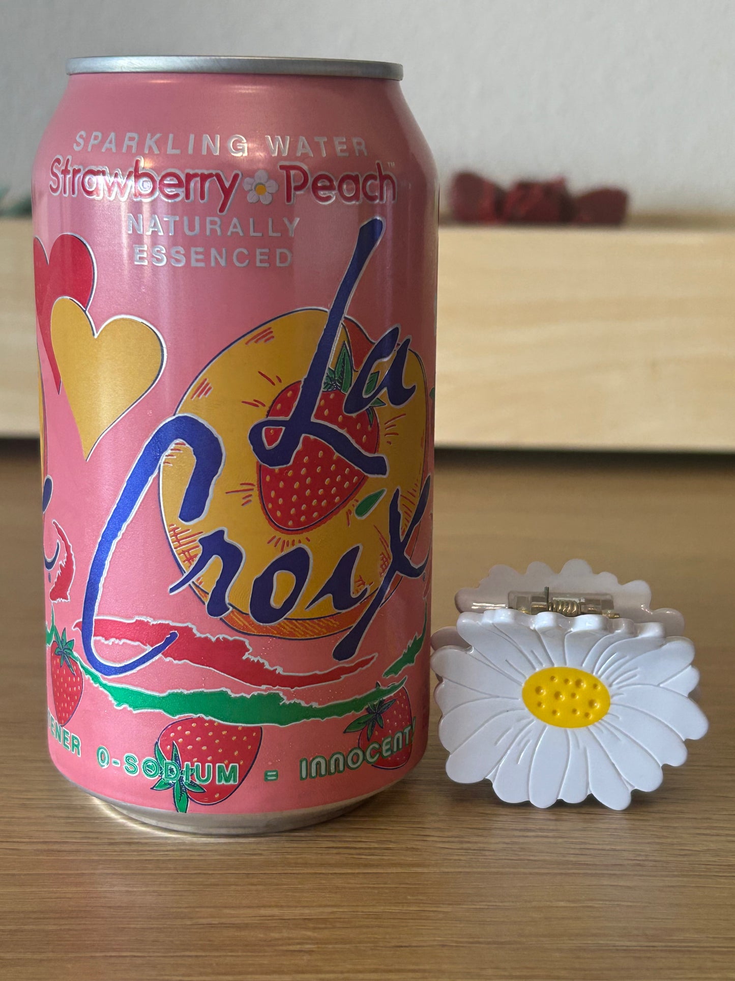 Mini Daisy Flower Claw Clip for Short Hair