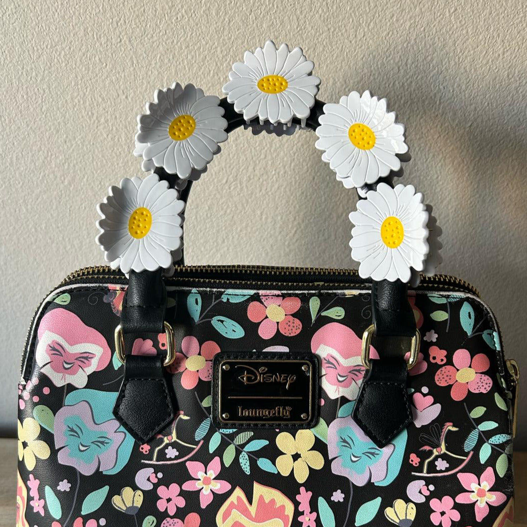 Mini Daisy Flower Claw Clip for Short Hair