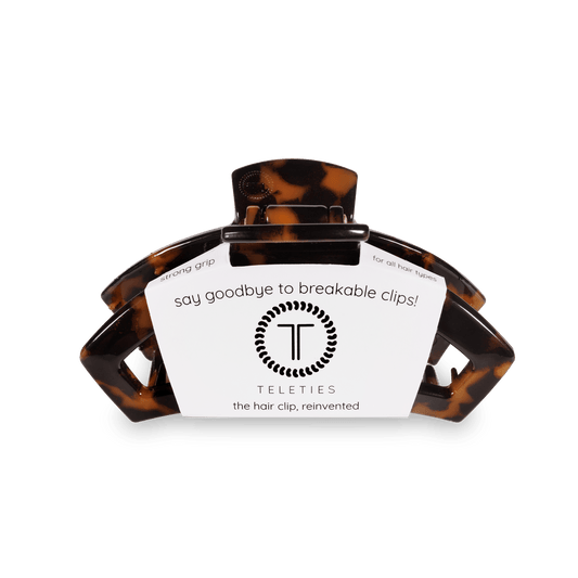 Open Tortoise Medium Claw Hair Clip