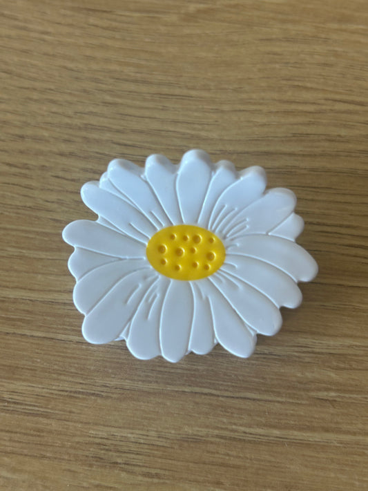 Mini Daisy Flower Claw Clip for Short Hair