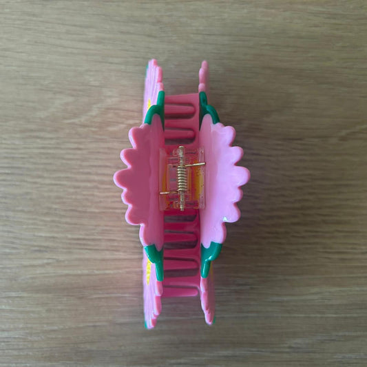 Maxi Pink Daisy - Top Straight Inside Spring View to Claws